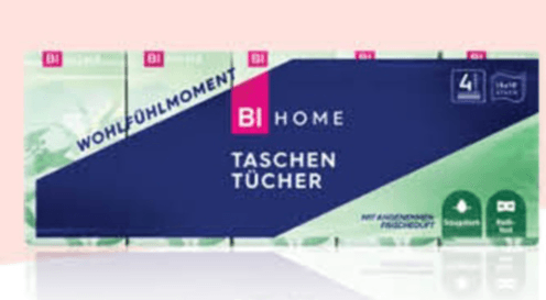 BI HOME Papirnate maramice 15x10 - Akcija u trgovini Bipa