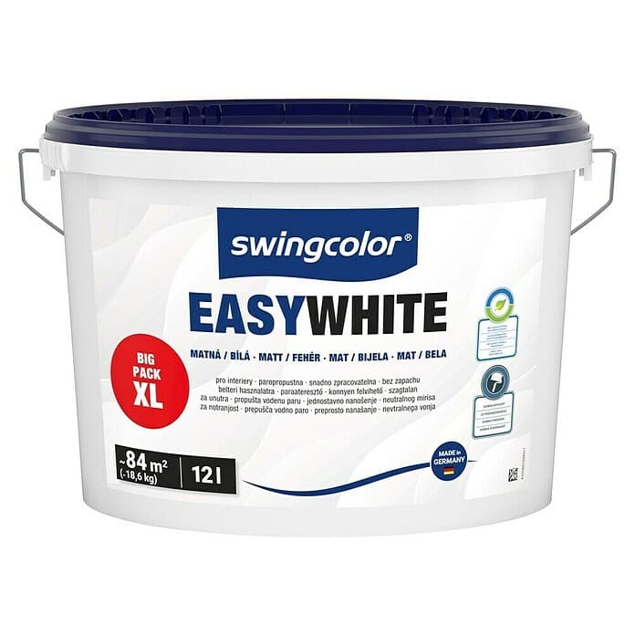 Swingcolor Easywhite boja za zid 12 l Akcija u trgovini Bauhaus