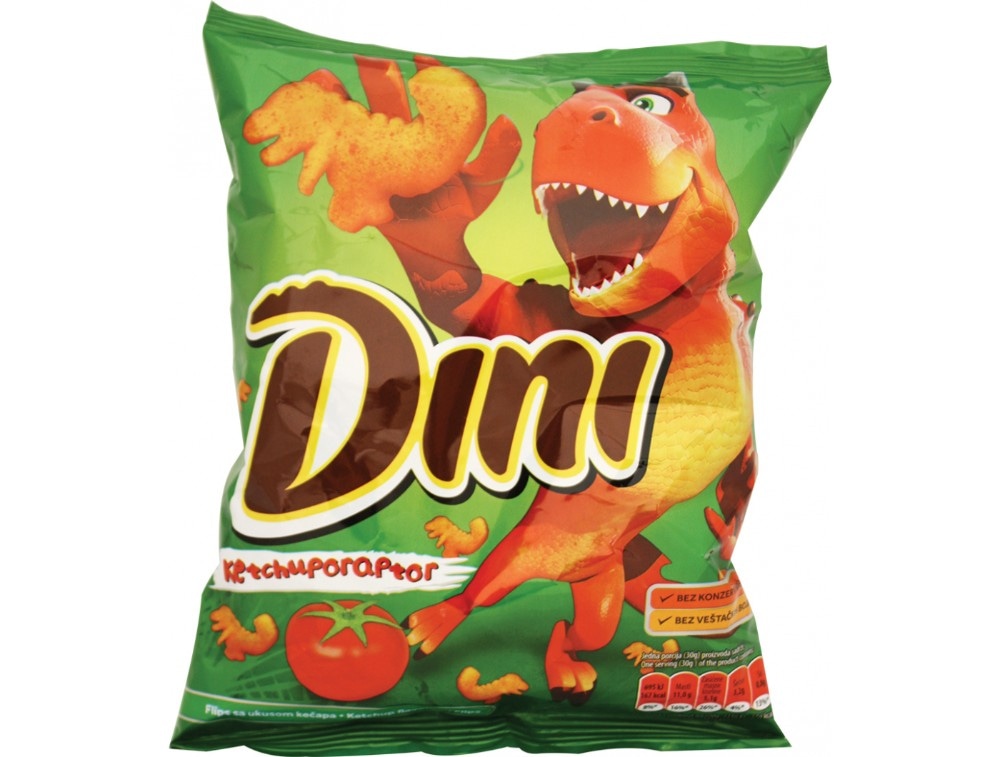 Clipsy snack s okusom ketchupa 30 g Akcija u trgovini Djelo