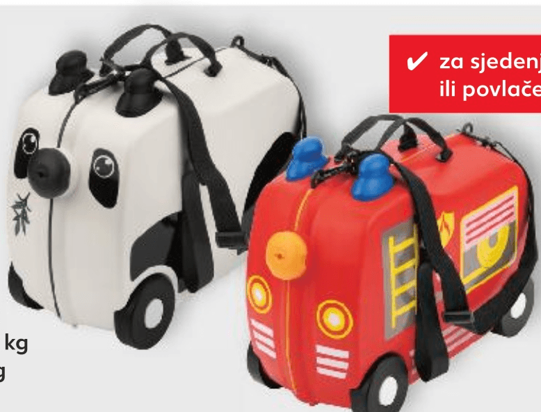 Dječji kovčeg Kuniboo - Akcija u trgovini Kaufland