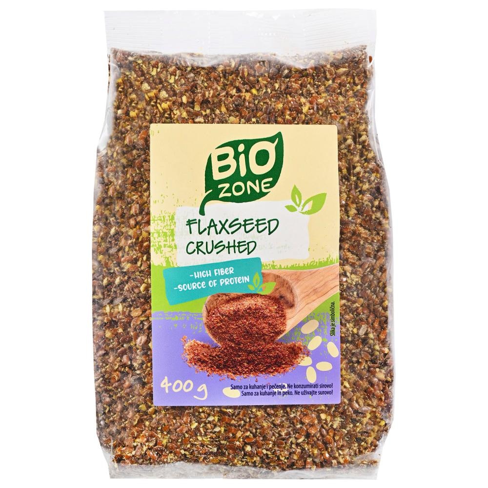 BIO ZONE Lan mljeveni 400g - Akcija u trgovini Konzum
