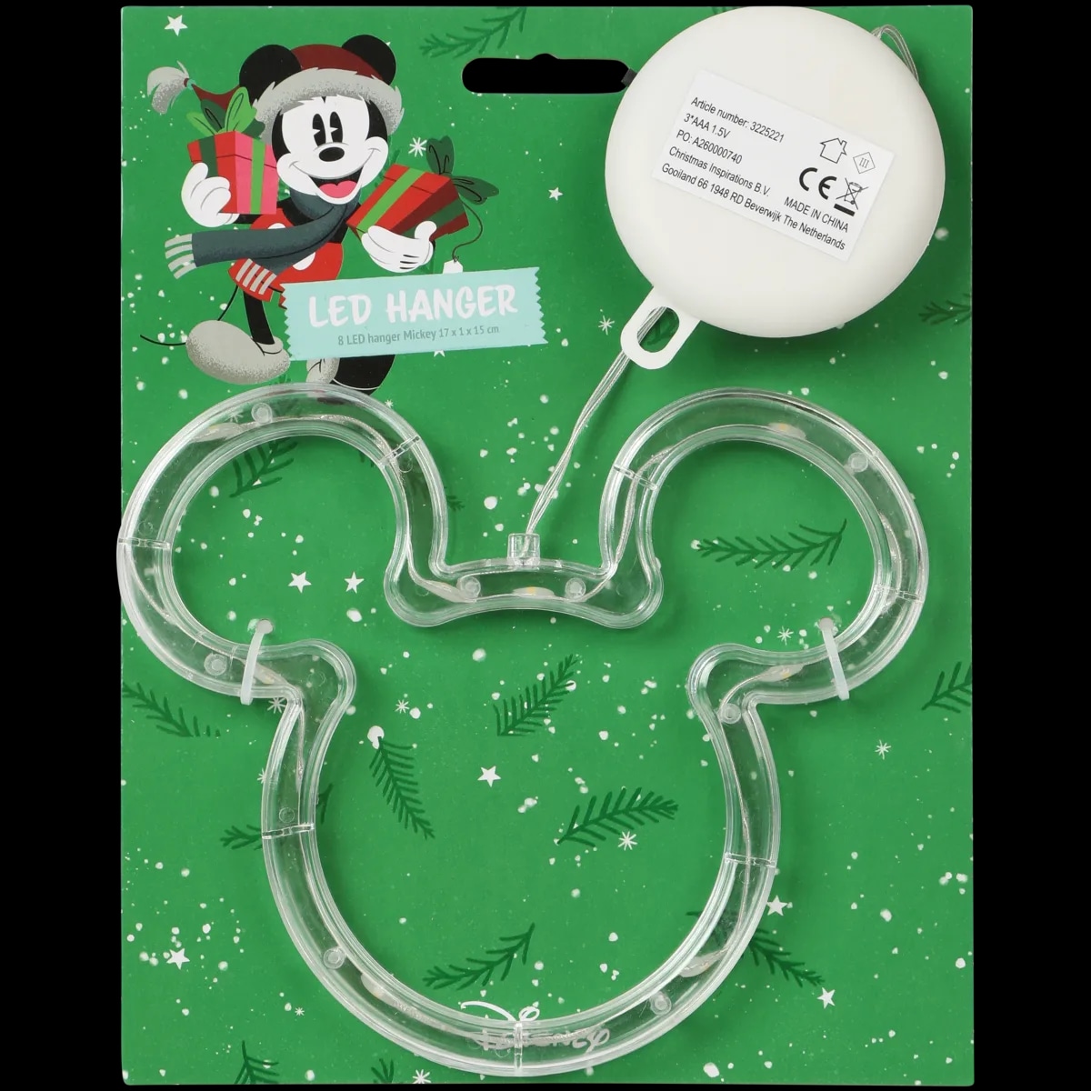 Disneyjeva LED figura s vakuumskom prijanjalkom Akcija u trgovini Action