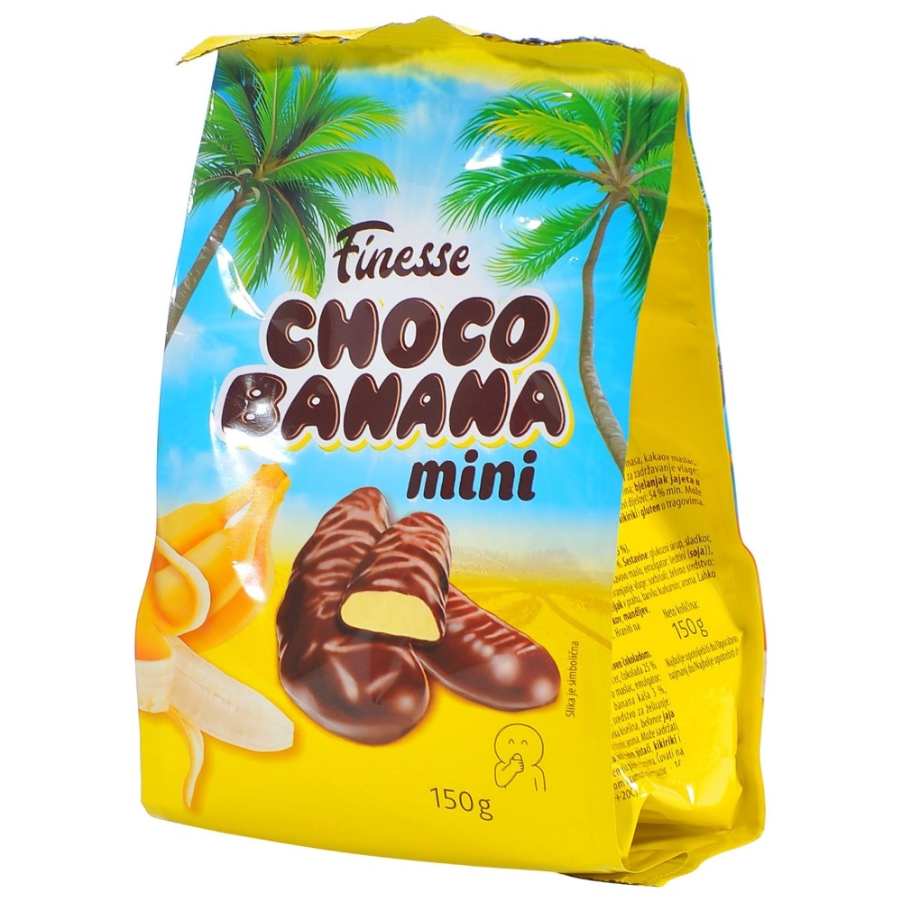 Finesse mini bananice 150 g Akcija u trgovini Konzum