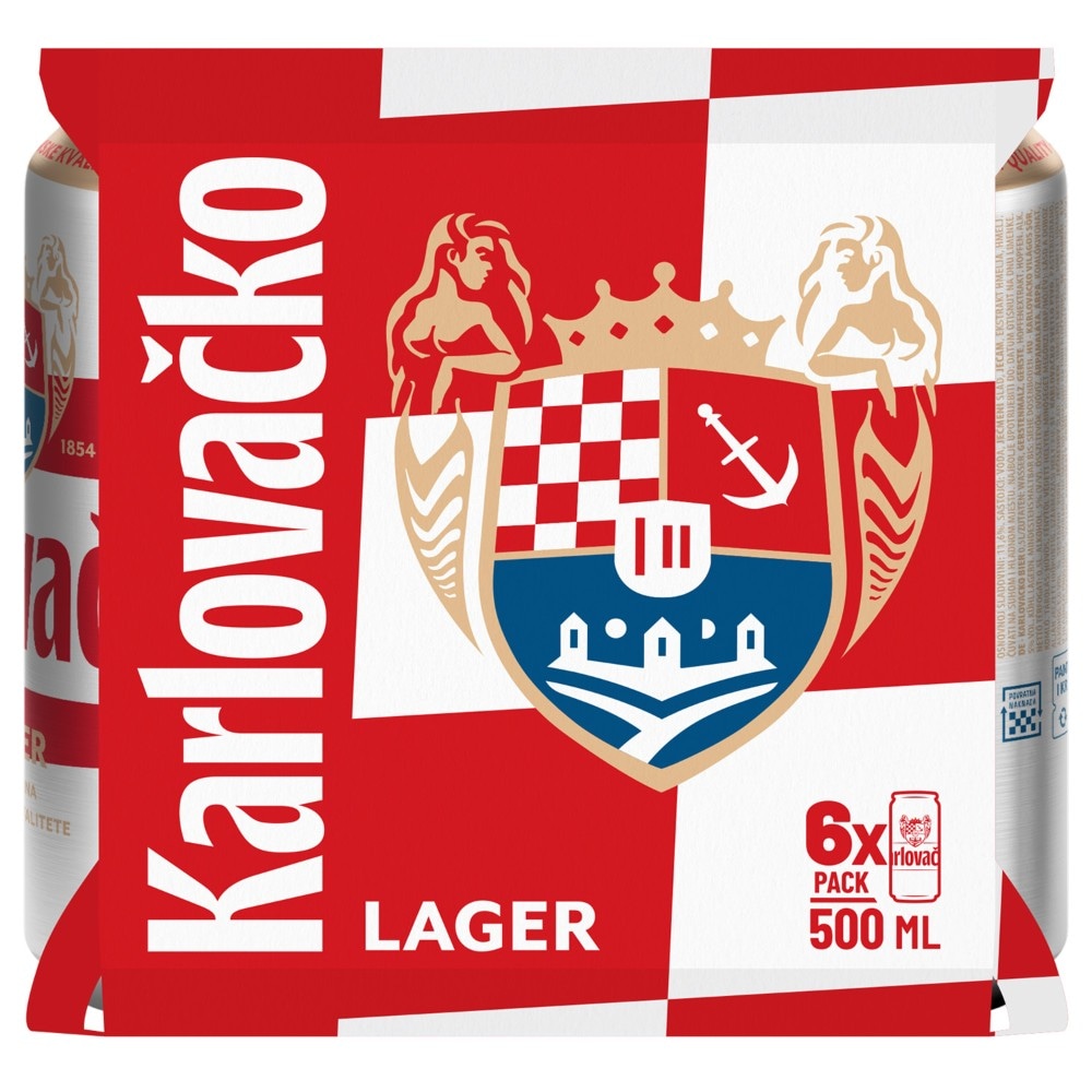 Pivo Karlovačko 6 x 500 ml - Akcija u trgovini Boso