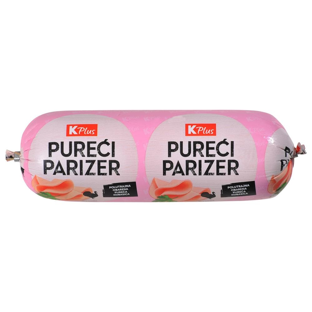 K Plus Pureći parizer 1kg - Akcija u trgovini Konzum