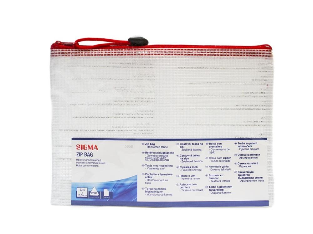 SIGMA PVC Vrećica ZIP A5 - Akcija u trgovini Metro