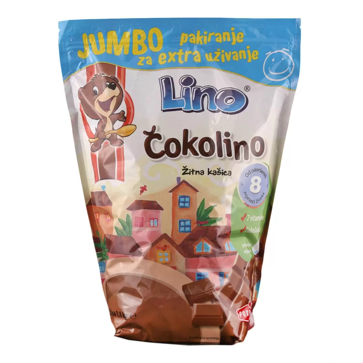 Čokolino instant kašica 1 kg Podravka Akcija u trgovini Konzum