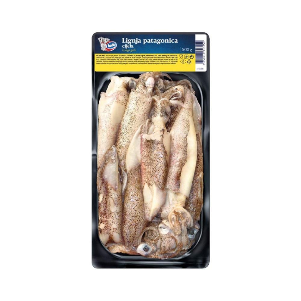 Lignja patagonica cijela 500 g Ledo - Akcija u trgovini KTC