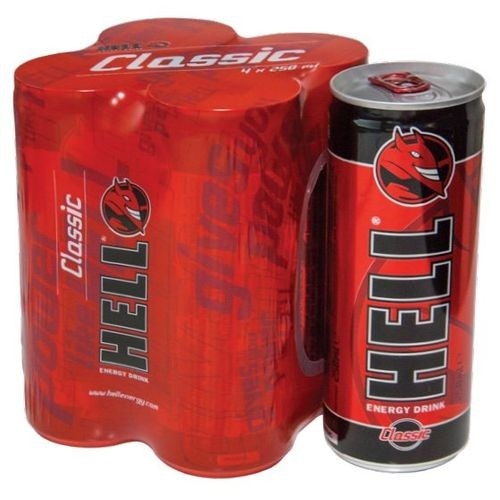 Energetsko piće Hell Classic 4 x 250 ml - Akcija u trgovini Boso