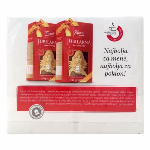 Kava Franck Jubilarna 500 g Akcija u trgovini Interspar