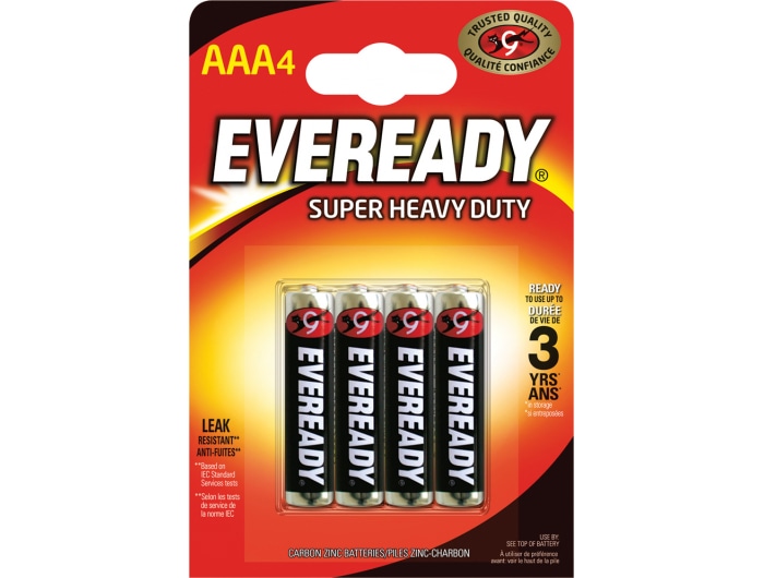 Baterije Eveready 4 kom Akcija u trgovini Boso