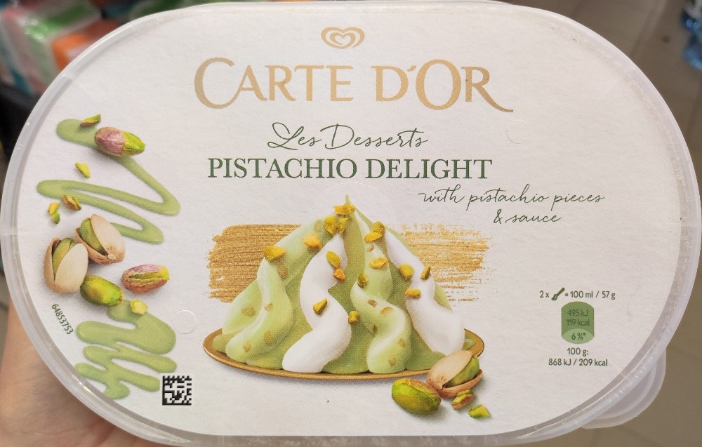 Carte d'Or Pistachio Delight 825g Akcija u trgovini Žabac