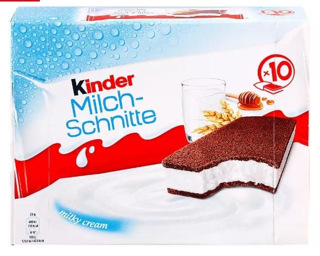 Kinder Milchschnitte 10x 28 g Akcija u trgovini Plodine