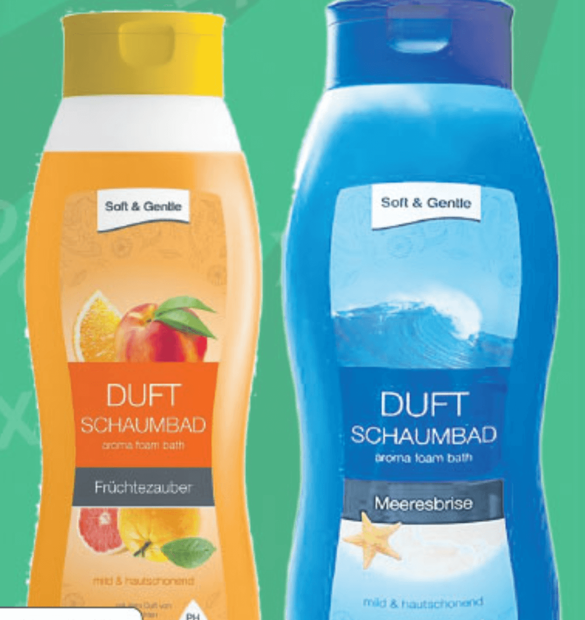 Pjene za kupanje Soft & Gentle 1 l Akcija u trgovini KTC
