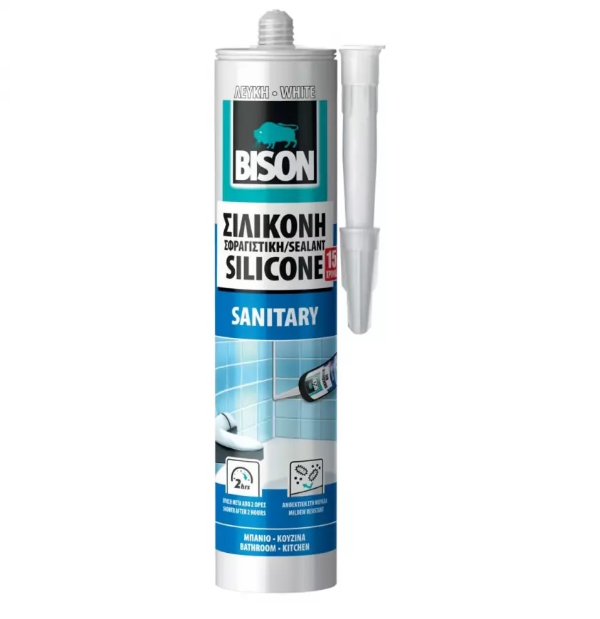 Bison Silicone sanitarni silikon 280 ml - Akcija u trgovini Merkury