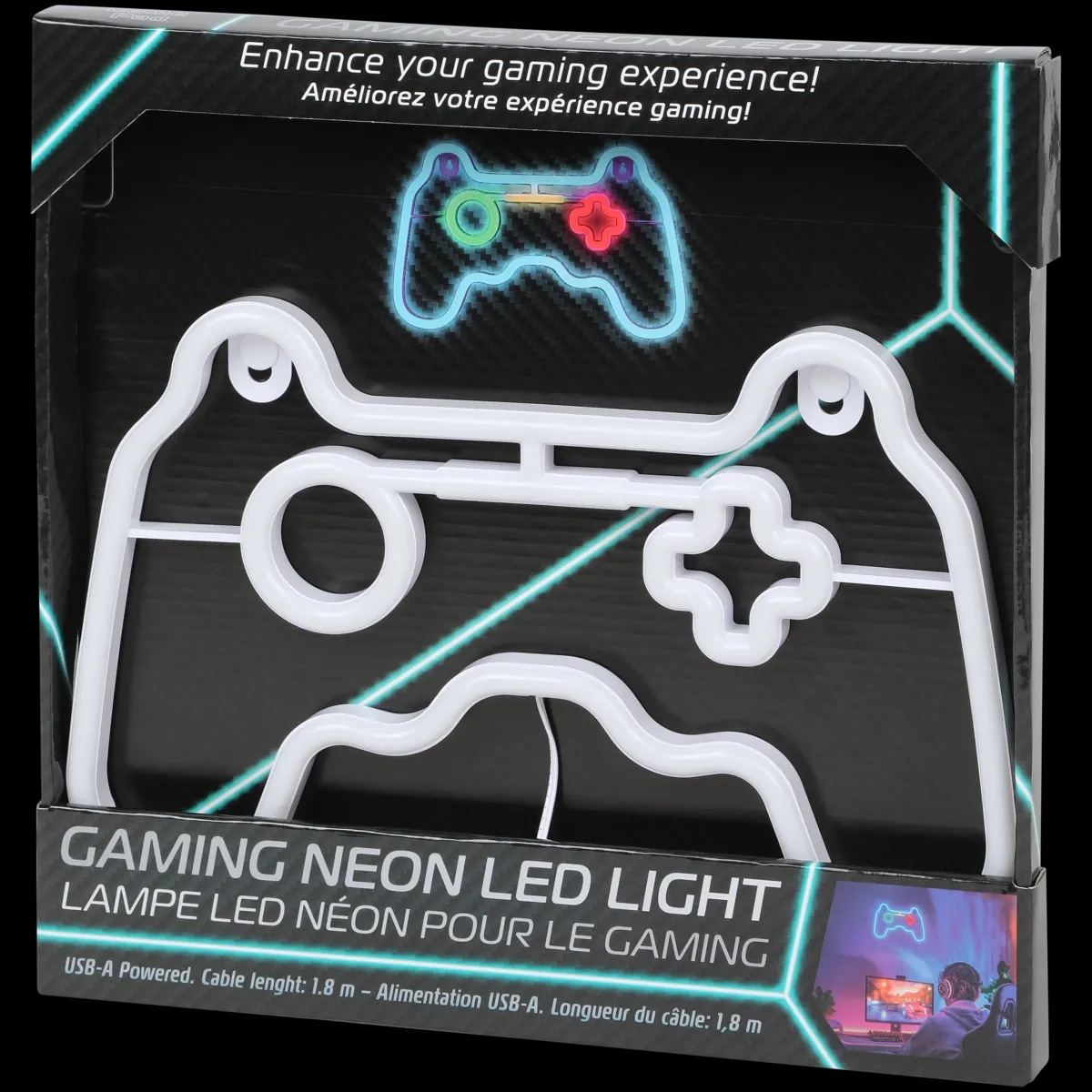 Neonska gaming LED svjetiljka Akcija u trgovini Action