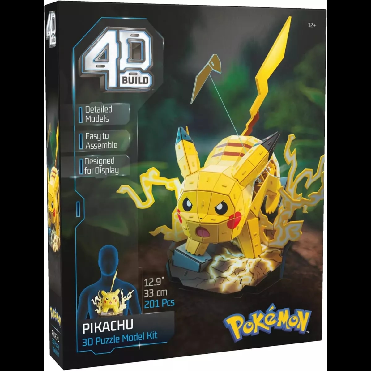 Spin Master 4D Build Pokémon Pikachu 201 dijelom Akcija u trgovini Mueller