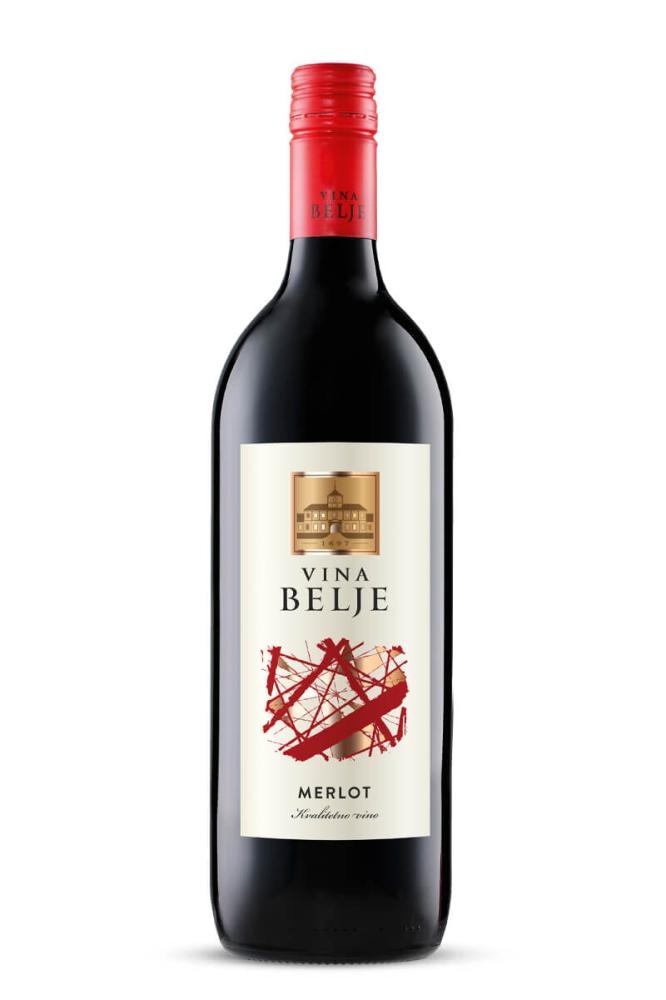 MERLOT vina Belje 1,00L - Akcija u trgovini Vrutak