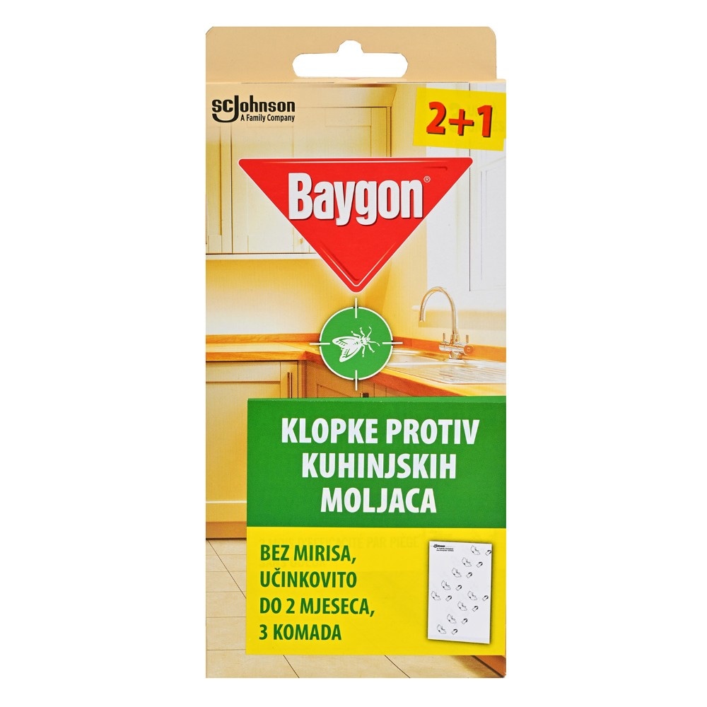 Baygon Klopka za kuhinjske moljce 3/1 Akcija u trgovini Bipa