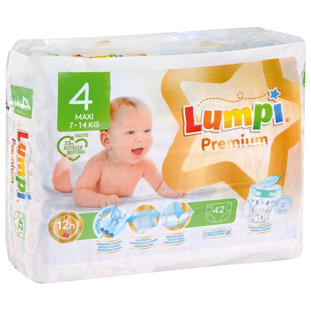 Lumpi Dječje pelene - Akcija u trgovini Konzum