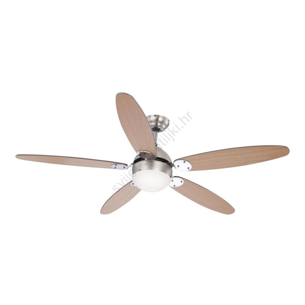 Stropni ventilator s LED rasvjetom HINES GLOBO - Akcija u trgovini Pevex