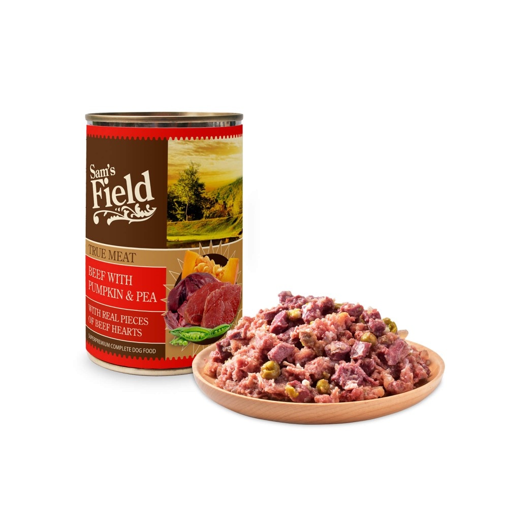 Sam's Field True Meat Beef with Pumpkin & Pea - Akcija u trgovini Pet Home