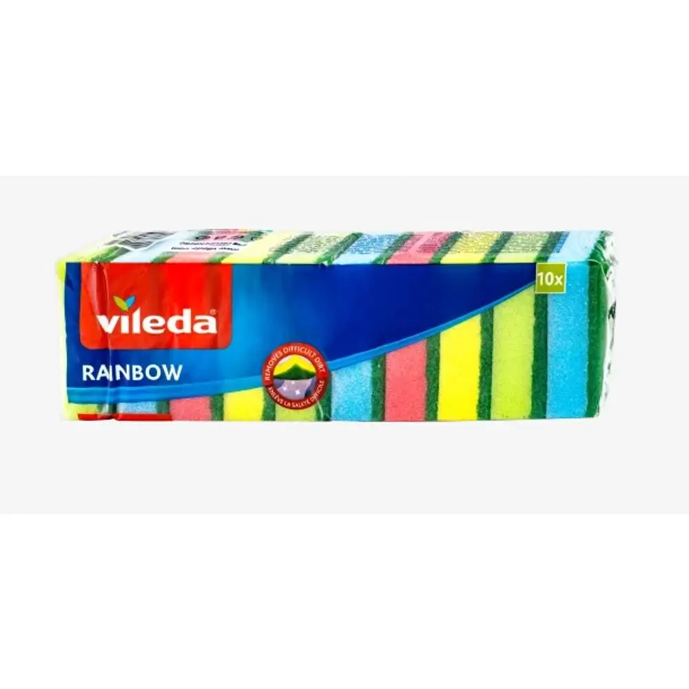 Set spužvica za suđe Rainbow Vileda 10 kom Akcija u trgovini Bauhaus