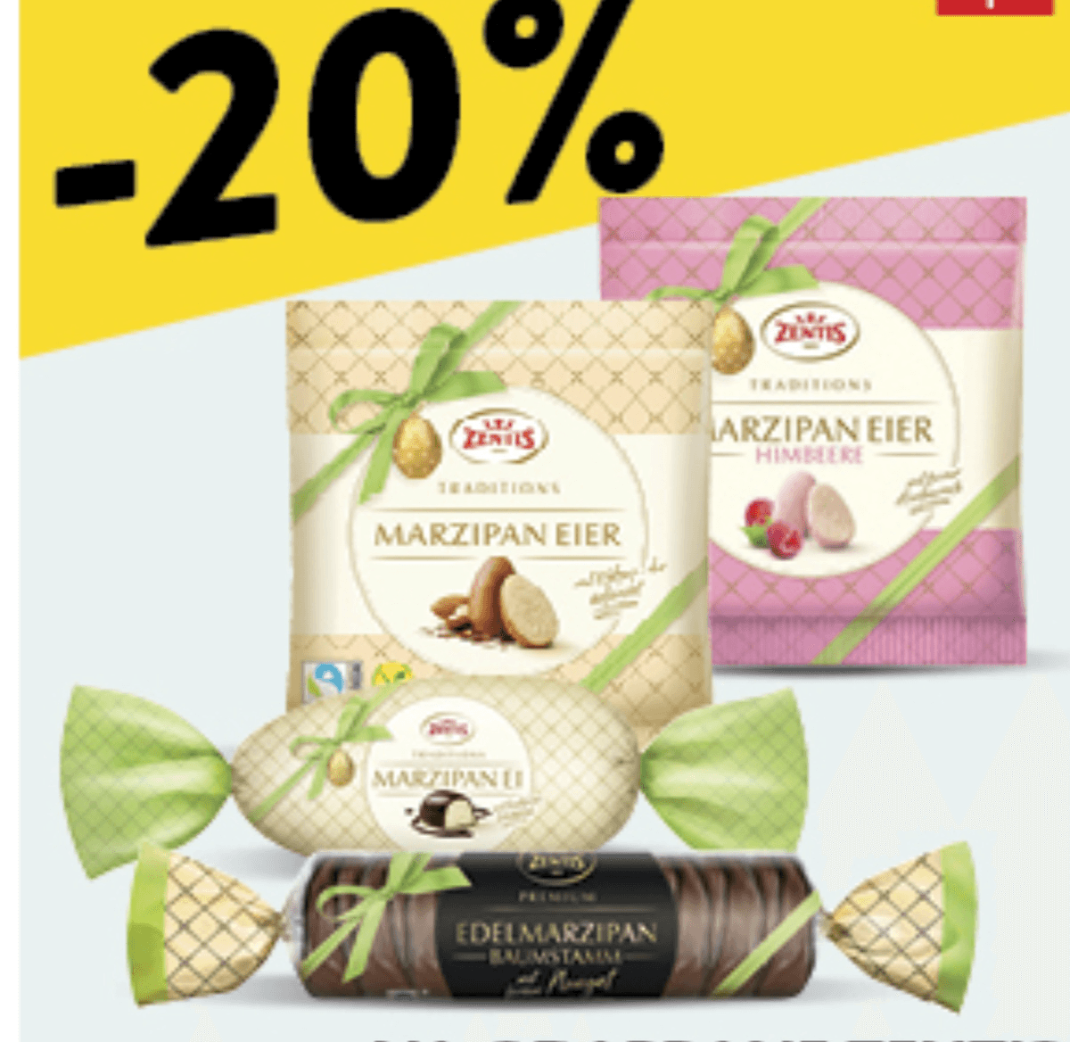 Odabrani Zentis uskršnji marcipan deserti - Akcija u trgovini Konzum