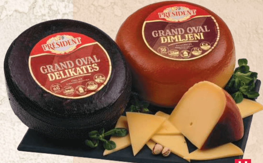 President Sir 2,5 kg Dukat - Akcija u trgovini Tommy