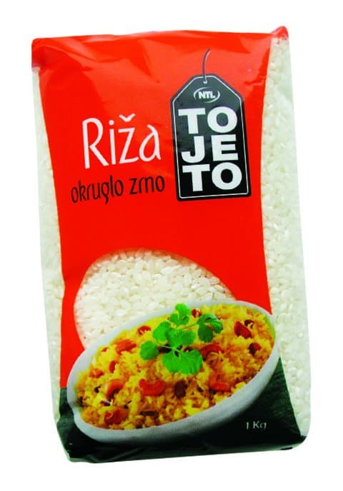 Riža To je To okruglo zrno 1 kg Akcija u trgovini Bakmaz