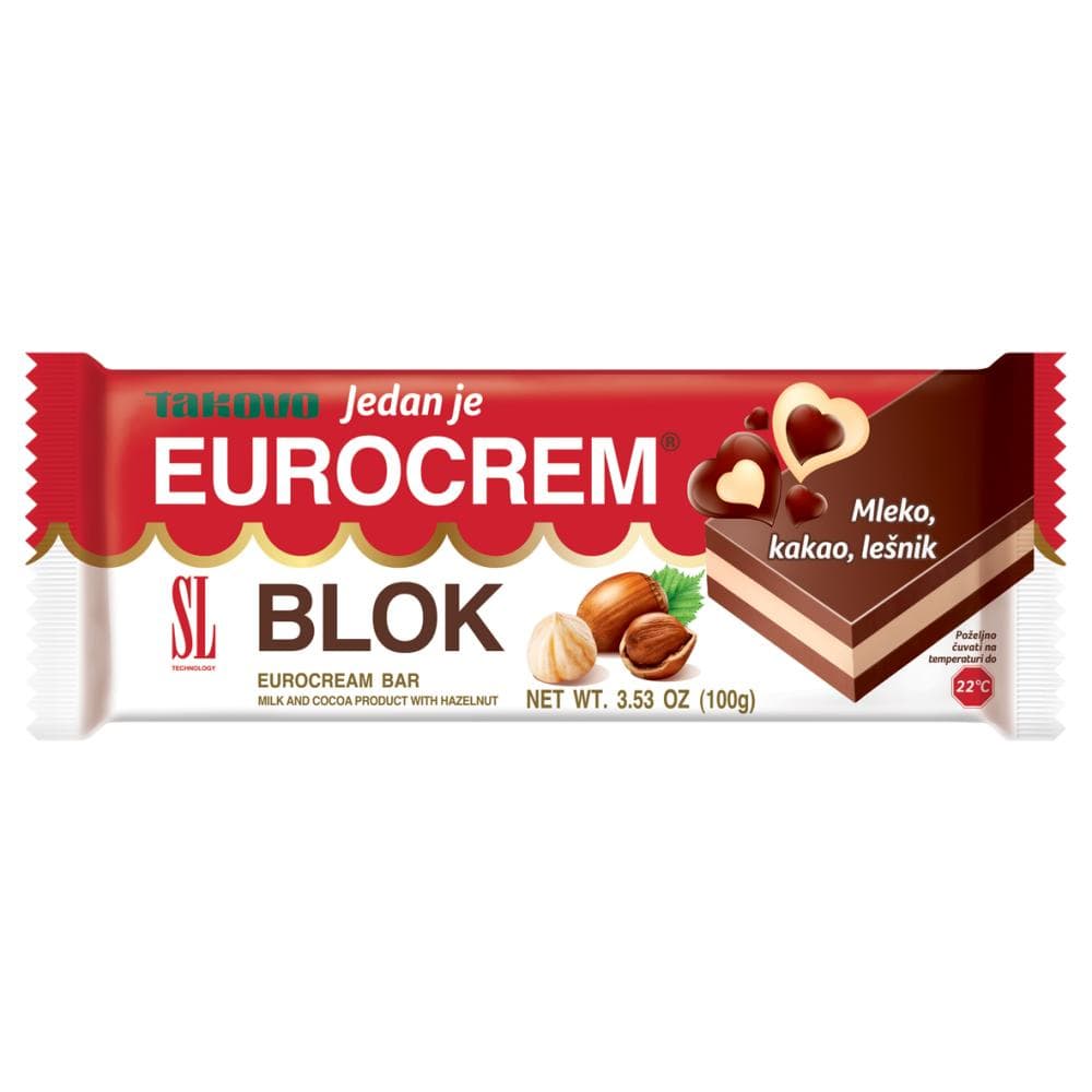 Takovo Eurocrem blok 80 g Akcija u trgovini Lidl