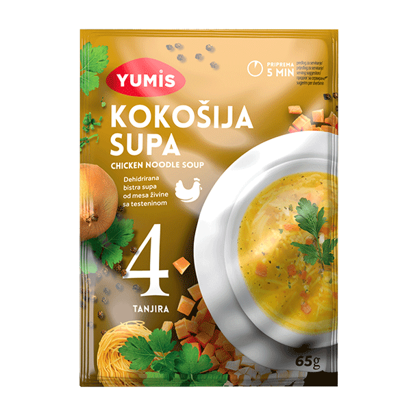 Yumis Kokošija juha 65g Akcija u trgovini Pivac