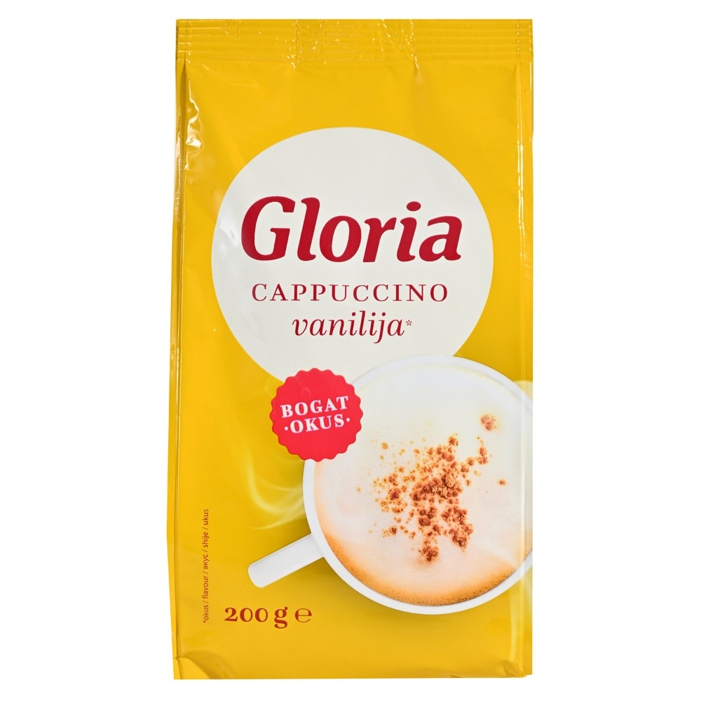 Gloria cappuccino vrećica 200 g Akcija u trgovini NTL