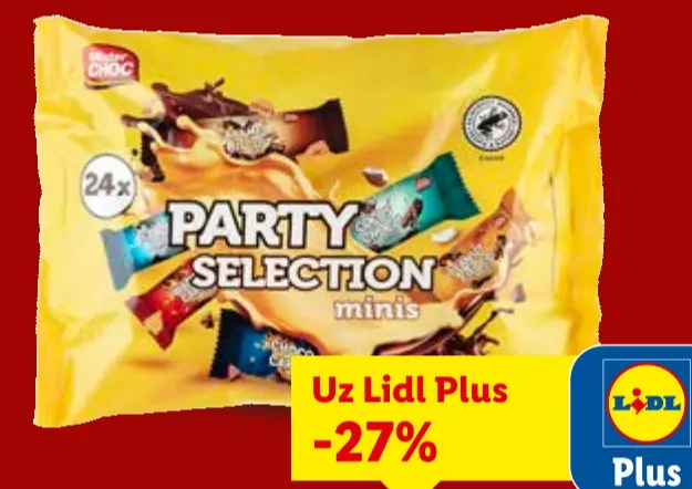 Mister Choc Mini čokoladni prutići 500 g Akcija u trgovini Lidl