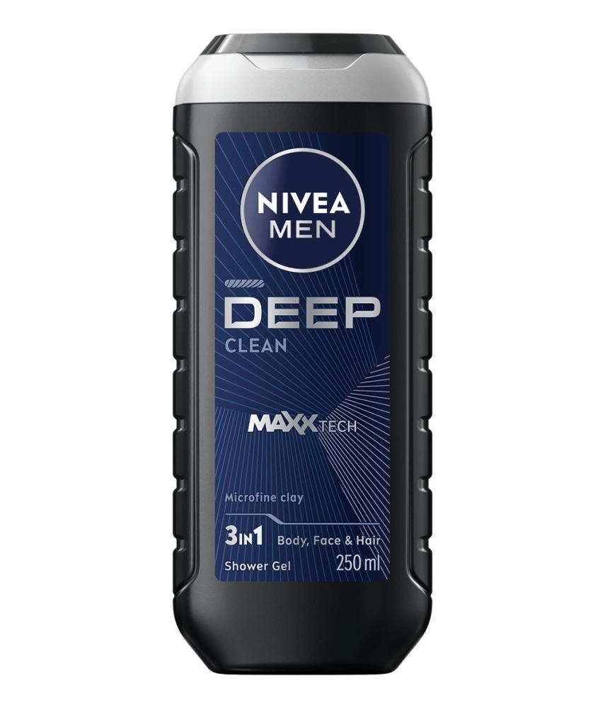 Nivea Men Deep Clean gel za tuširanje 250 ml - Akcija u trgovini Dm