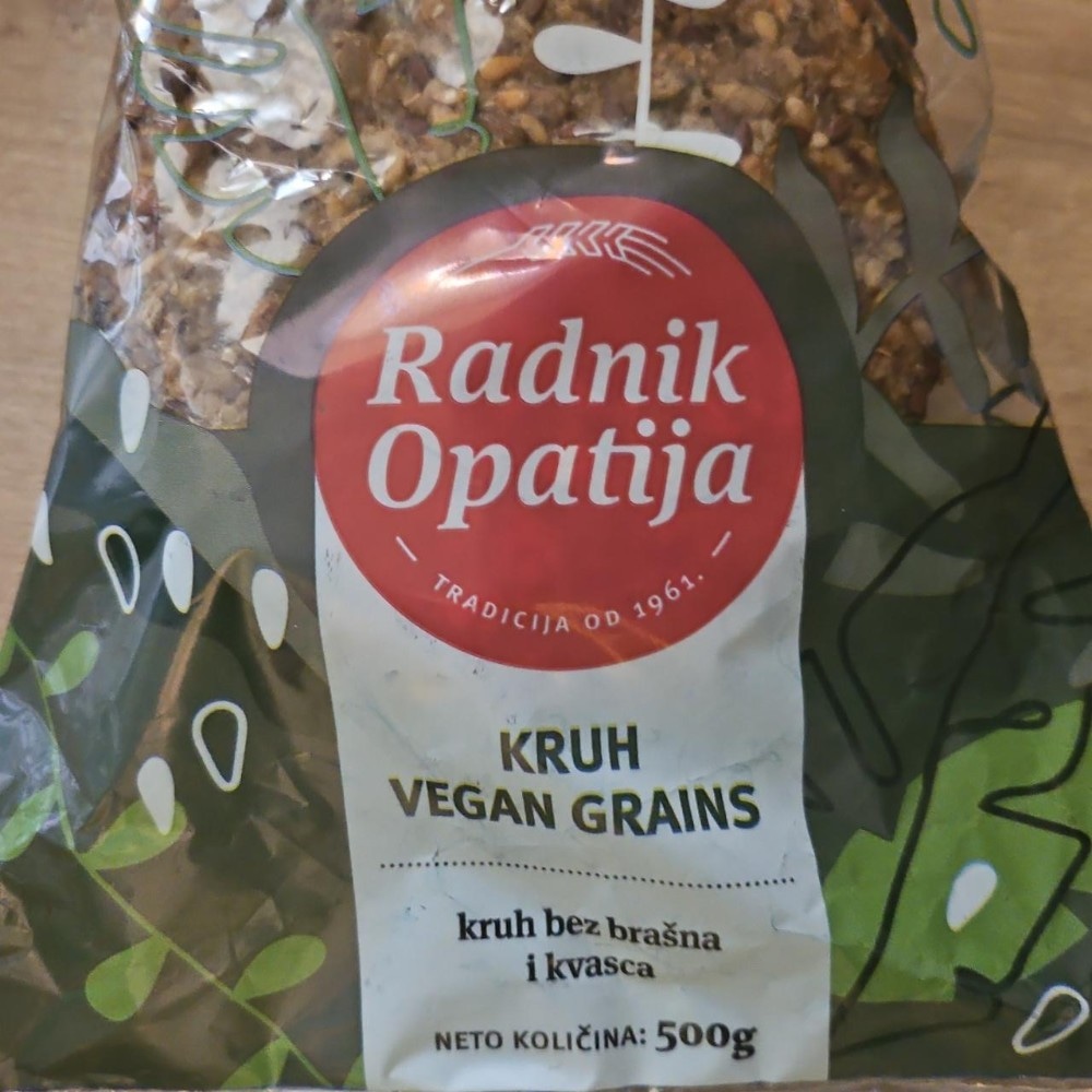 Radnik Opatija Kruh Vegan Grains 500g Akcija u trgovini Spar