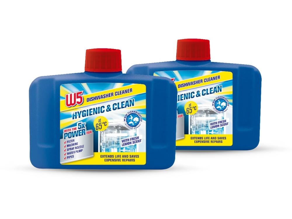 Sredstvo za održavanje perilice posuđa W5 2 x 250 ml - Akcija u trgovini Lidl