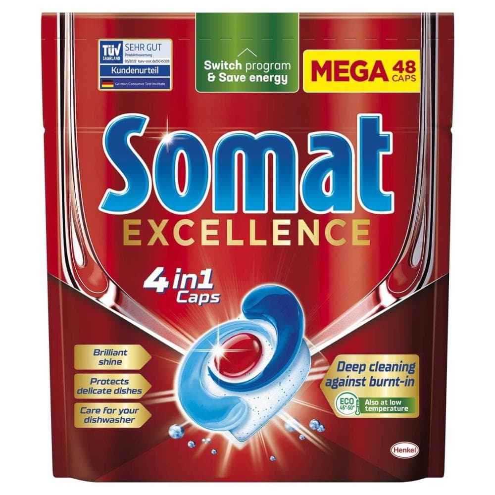 Somat Kapsule za strojno pranje posuđa razne varijante Akcija u trgovini KTC