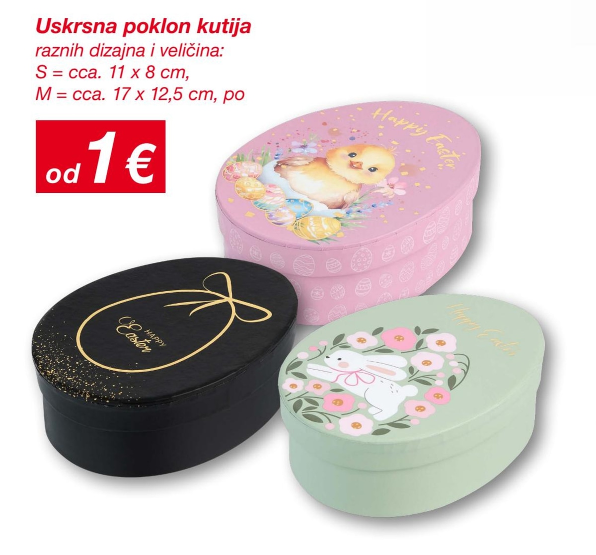 Uskrsna poklon kutija - Akcija u trgovini Kik