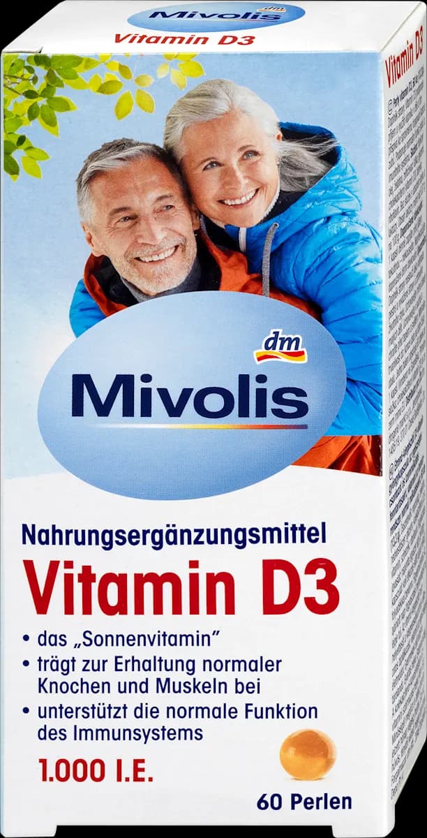 Mivolis vitamin D3 perlice 13,3g Akcija u trgovini Dm