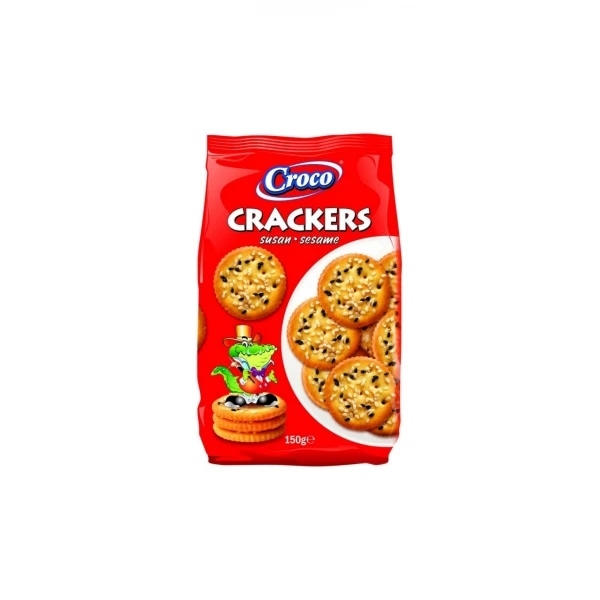 Croco krekeri sa sezamom 150 g Akcija u trgovini Pivac