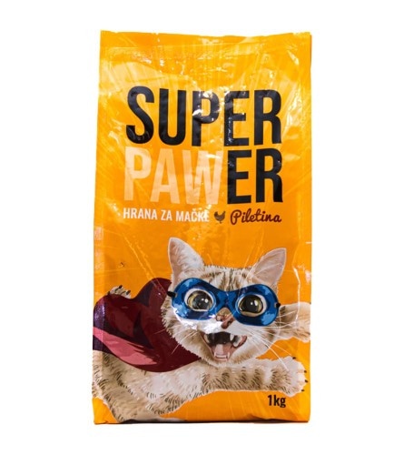 Super Pawer hrana za mačke od govedine/od piletine 1 kg Akcija u trgovini Pivac