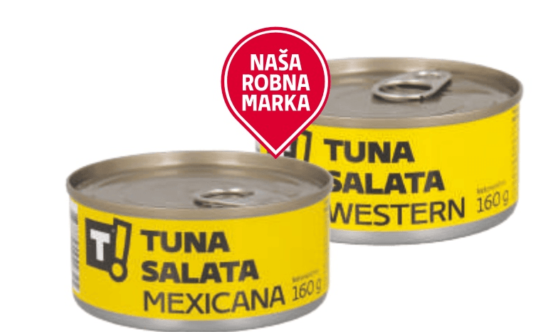 T! Tuna salata 160 g Akcija u trgovini Tommy