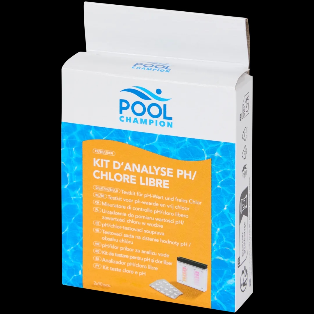 Pool Champion komplet za ispitivanje klora i p... 2 x 10 komada - Akcija u trgovini Action