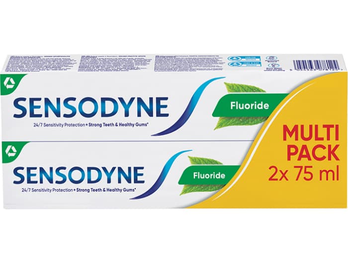 Sensodyne pasta za zube 2x 75 ml Akcija u trgovini Plodine