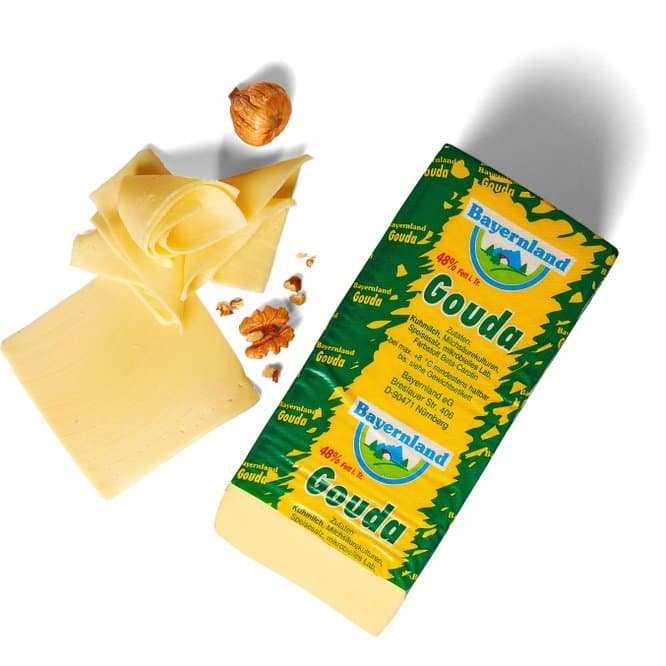 BAYERNLAND Gouda polutvrdi sir 100 g Akcija u trgovini Kaufland