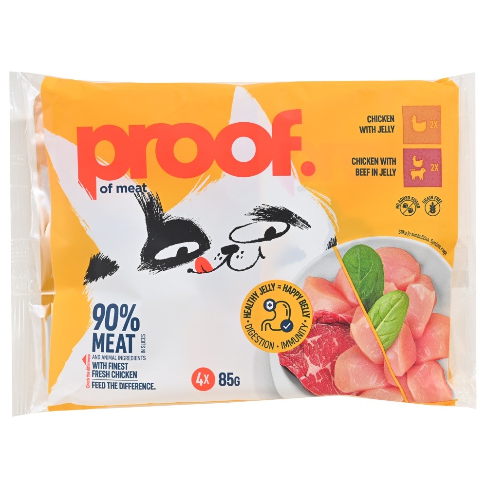 Proof hrana za mačke 4 x 85 g Akcija u trgovini KTC