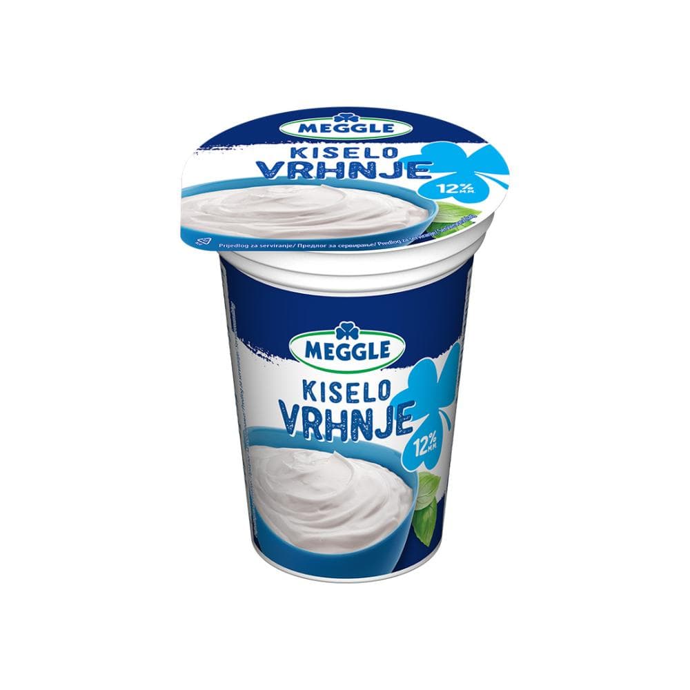 Vrhnje kiselo 180g Meggle Akcija u trgovini Pivac