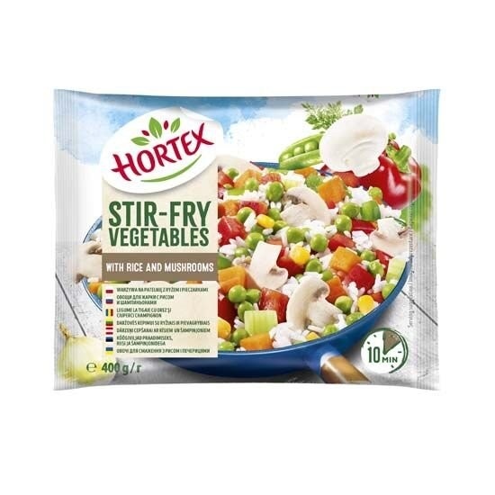 Hortex Mješavine povrća za tavu 400 g - Akcija u trgovini Plodine