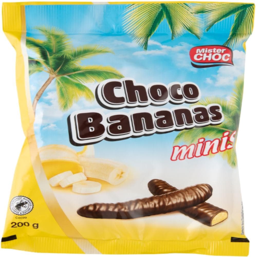 Mister Choc Mini čokoladne banane 200 g Akcija u trgovini Lidl